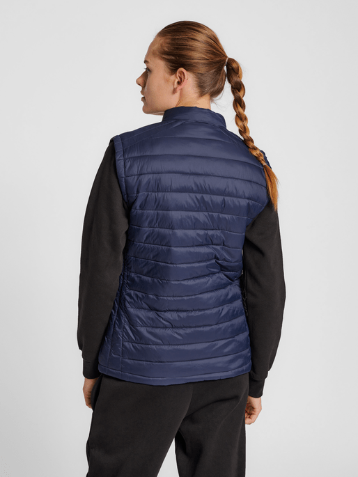 Hummel Women's Red Quilted Waistcoat Hummel