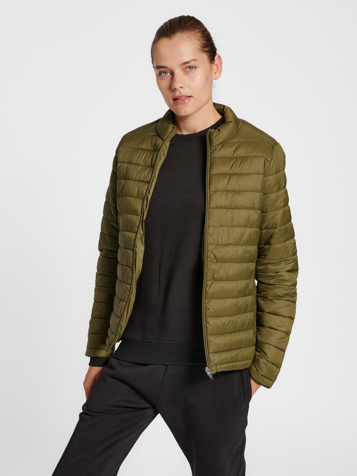 Hummel Women's Red Quilted Jacket Hummel
