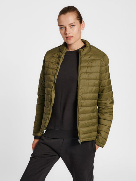 Hummel Women's Red Quilted Jacket Hummel