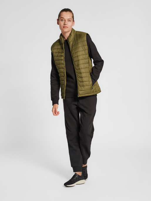 Hummel Women's Red Quilted Waistcoat Hummel