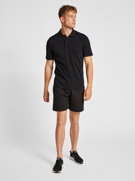 Hummel Men's Red Basic Sweat Shorts Hummel
