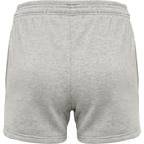 Hummel Women's Red Basic Sweat Shorts Hummel
