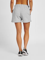 Hummel Women's Red Basic Sweat Shorts Hummel