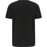 Hummel Men's Red Basic Short Sleeve T-Shirt Hummel