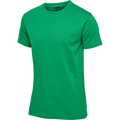 Hummel Men's Red Basic Short Sleeve T-Shirt Hummel