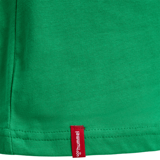 Hummel Men's Red Basic Short Sleeve T-Shirt Hummel