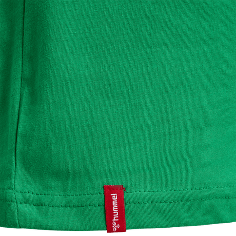 Hummel Men's Red Basic Short Sleeve T-Shirt Hummel