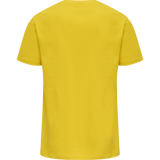 Hummel Men's Red Basic Short Sleeve T-Shirt Hummel