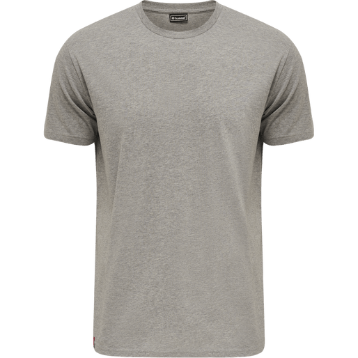 Hummel Men's Red Basic Short Sleeve T-Shirt Hummel