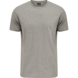 Hummel Men's Red Basic Short Sleeve T-Shirt Hummel