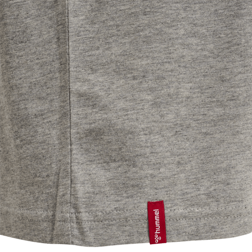 Hummel Men's Red Basic Short Sleeve T-Shirt Hummel