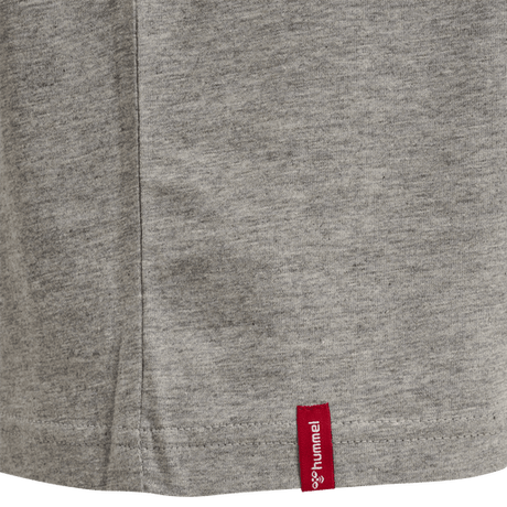 Hummel Men's Red Basic Short Sleeve T-Shirt Hummel