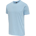 Hummel Men's Red Basic Short Sleeve T-Shirt Hummel
