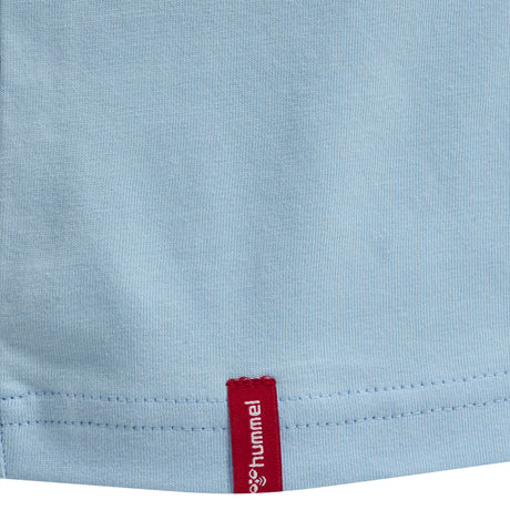 Hummel Men's Red Basic Short Sleeve T-Shirt Hummel