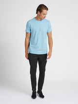 Hummel Men's Red Basic Short Sleeve T-Shirt Hummel