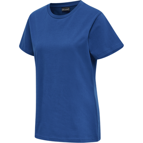 Hummel Women's Red Basic Short Sleeve T-Shirt Hummel