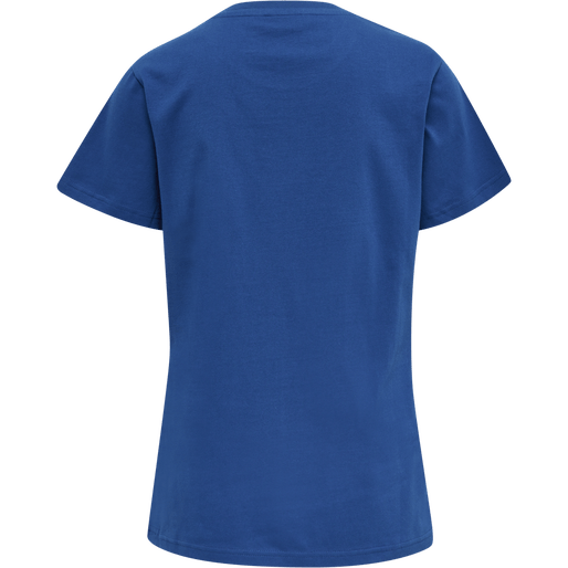 Hummel Women's Red Basic Short Sleeve T-Shirt Hummel