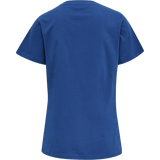 Hummel Women's Red Basic Short Sleeve T-Shirt Hummel