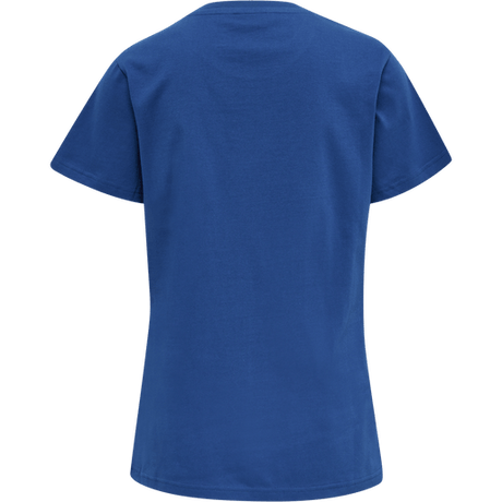 Hummel Women's Red Basic Short Sleeve T-Shirt Hummel