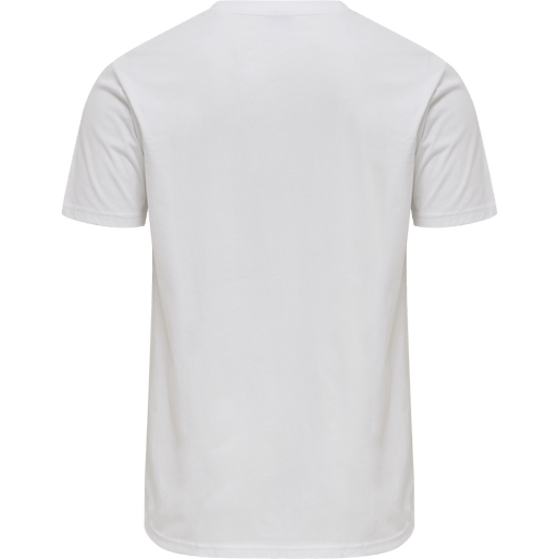 Hummel Men's Red Basic Short Sleeve T-Shirt Hummel