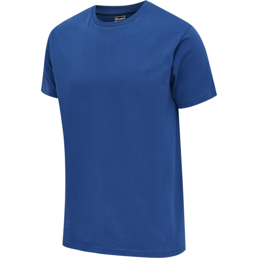 Hummel Men's Red Basic Short Sleeve T-Shirt Hummel