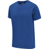 Hummel Men's Red Basic Short Sleeve T-Shirt Hummel
