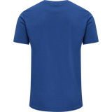 Hummel Men's Red Basic Short Sleeve T-Shirt Hummel