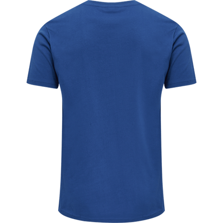Hummel Men's Red Basic Short Sleeve T-Shirt Hummel