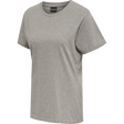 Hummel Women's Red Basic Short Sleeve T-Shirt Hummel