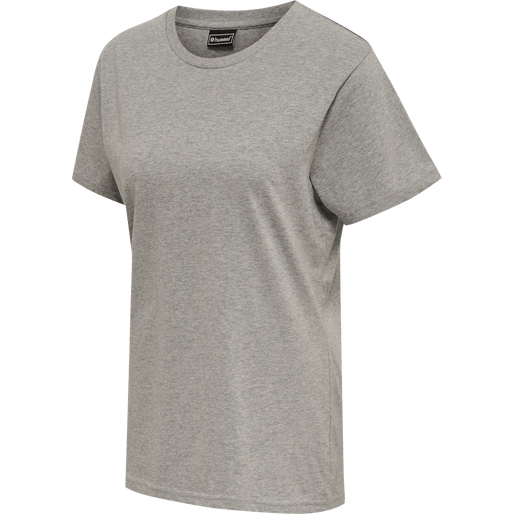 Hummel Women's Red Basic Short Sleeve T-Shirt Hummel