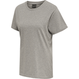 Hummel Women's Red Basic Short Sleeve T-Shirt Hummel
