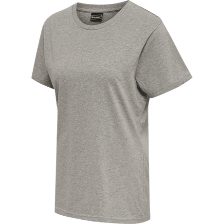 Hummel Women's Red Basic Short Sleeve T-Shirt Hummel