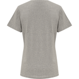 Hummel Women's Red Basic Short Sleeve T-Shirt Hummel