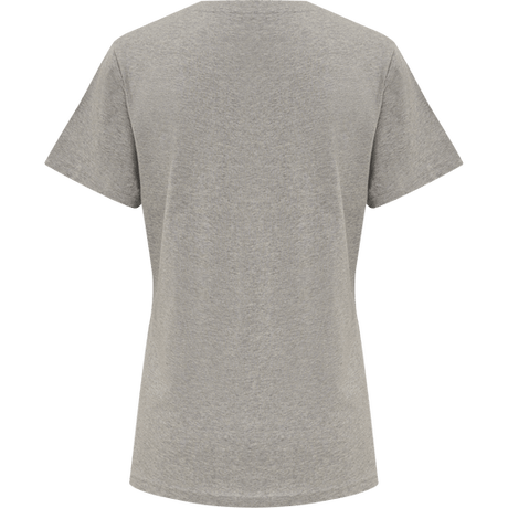 Hummel Women's Red Basic Short Sleeve T-Shirt Hummel