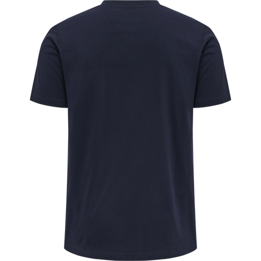 Hummel Men's Red Basic Short Sleeve T-Shirt Hummel
