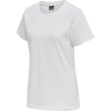 Hummel Women's Red Basic Short Sleeve T-Shirt Hummel