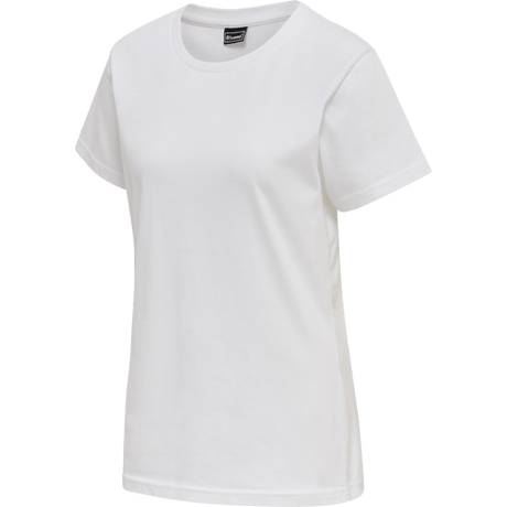 Hummel Women's Red Basic Short Sleeve T-Shirt Hummel