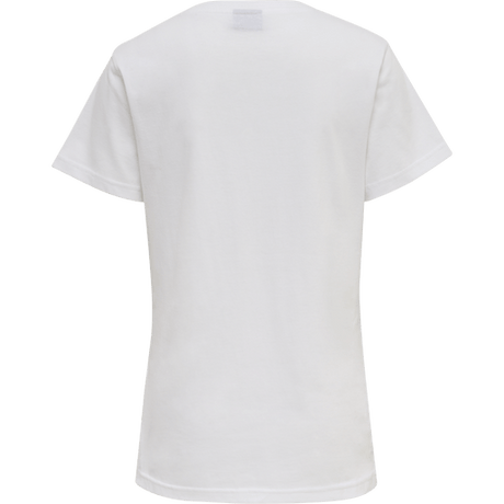 Hummel Women's Red Basic Short Sleeve T-Shirt Hummel