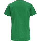 Hummel Women's Red Basic Short Sleeve T-Shirt Hummel