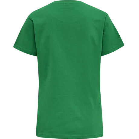 Hummel Women's Red Basic Short Sleeve T-Shirt Hummel