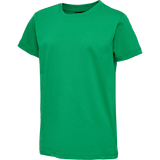 Hummel Youth Red Basic Short Sleeve T-Shirt Hummel