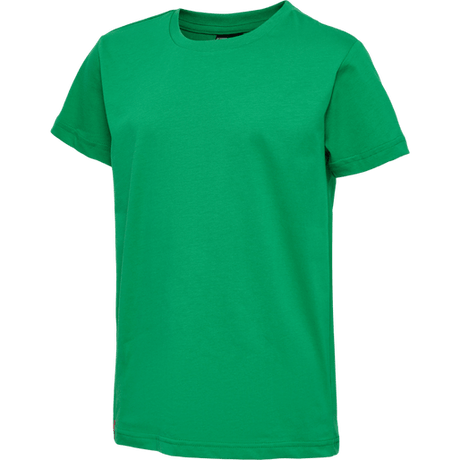 Hummel Youth Red Basic Short Sleeve T-Shirt Hummel