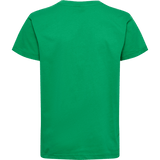 Hummel Youth Red Basic Short Sleeve T-Shirt Hummel