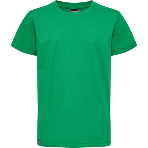 Hummel Youth Red Basic Short Sleeve T-Shirt Hummel