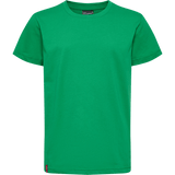 Hummel Youth Red Basic Short Sleeve T-Shirt Hummel