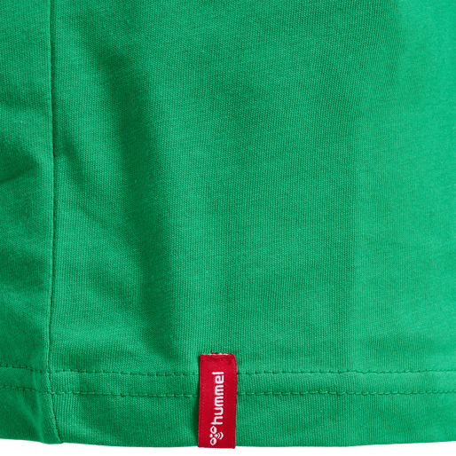 Hummel Youth Red Basic Short Sleeve T-Shirt Hummel