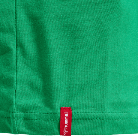 Hummel Youth Red Basic Short Sleeve T-Shirt Hummel