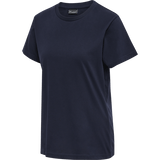 Hummel Women's Red Basic Short Sleeve T-Shirt Hummel