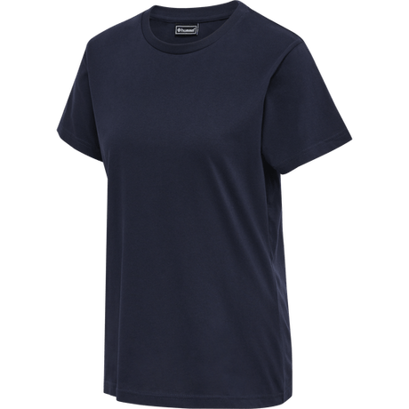 Hummel Women's Red Basic Short Sleeve T-Shirt Hummel