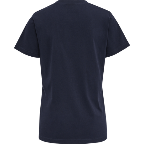 Hummel Women's Red Basic Short Sleeve T-Shirt Hummel